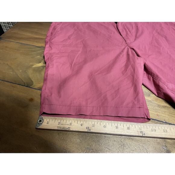 Tailor Vintage Men's 38 Shorts Red New Canaan Slim Fit Stretch - Picture 8 of 9